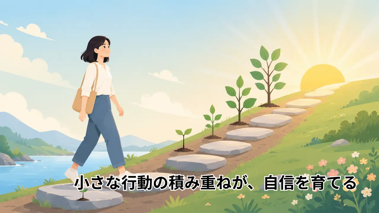 小さな行動の積み重ねが自信を育てる