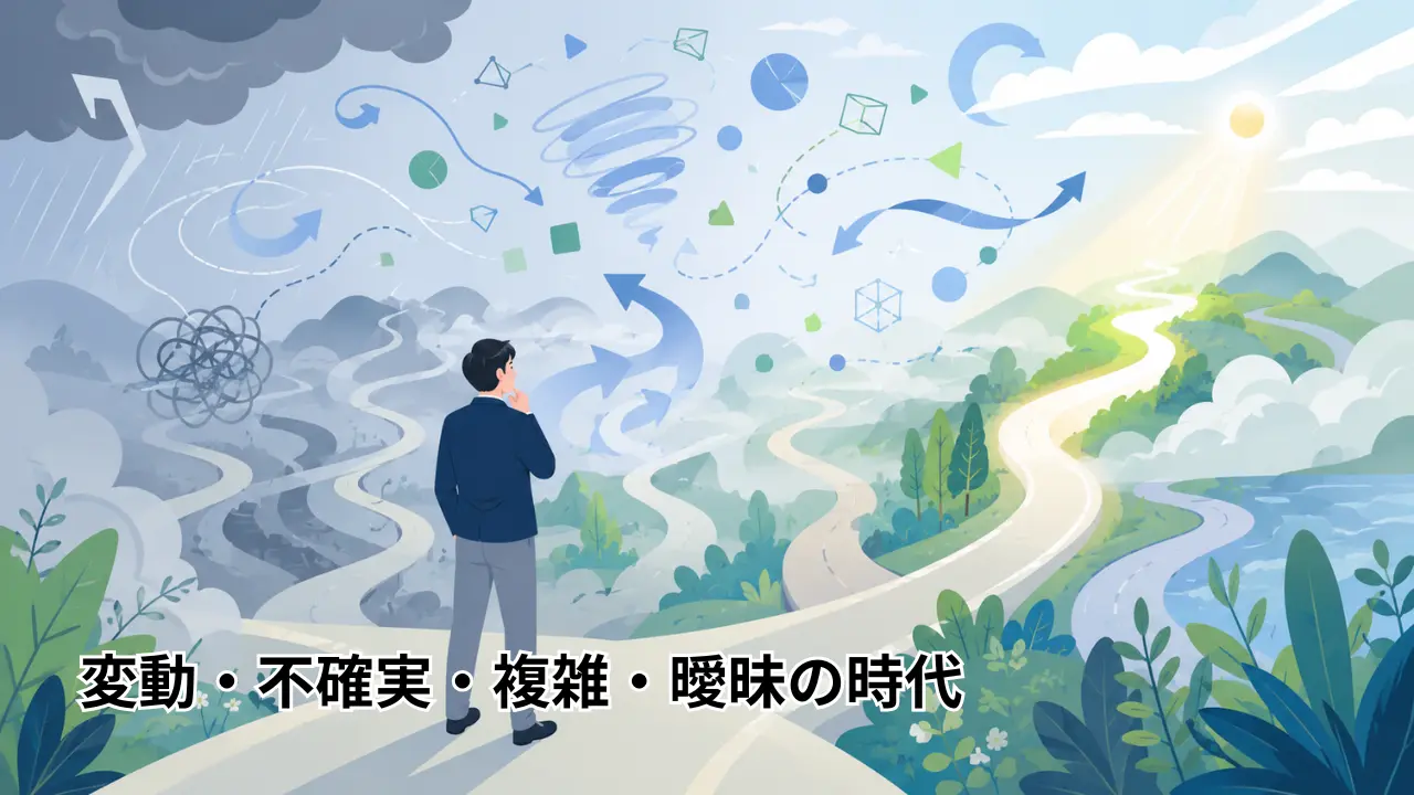 VUCA（変動制・不確実性・複雑性・曖昧性）の時代